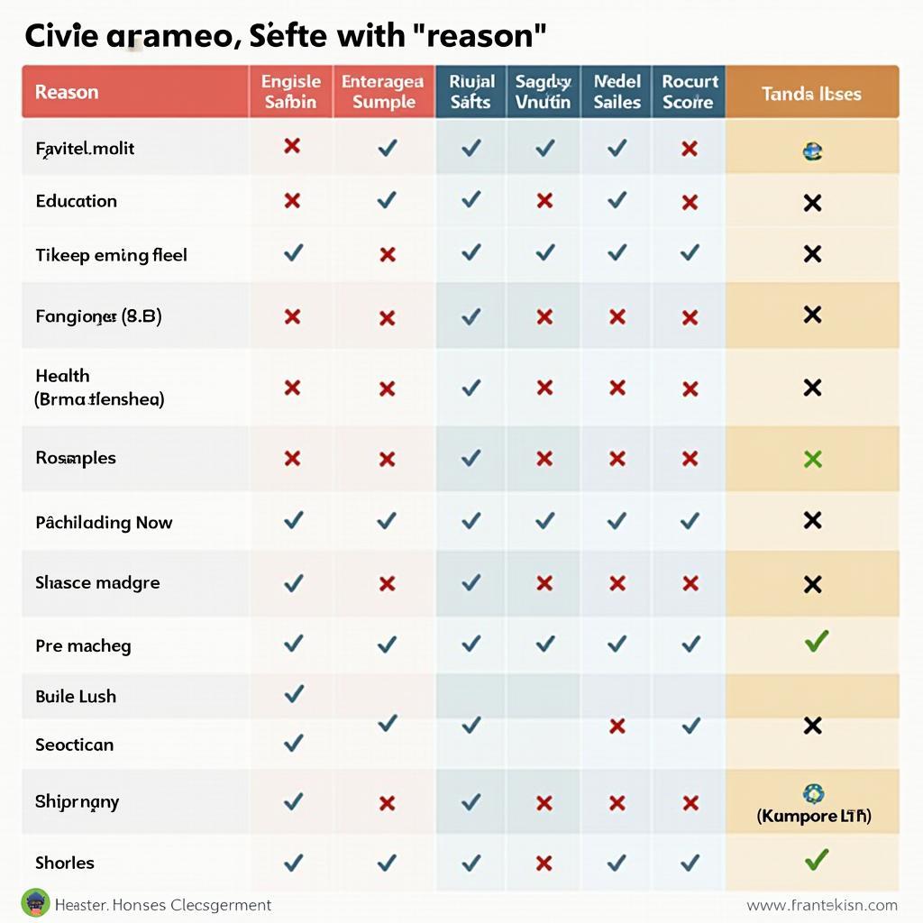 Bảng tổng hợp các academic collocations với reason dùng trong IELTS Writing Task 2