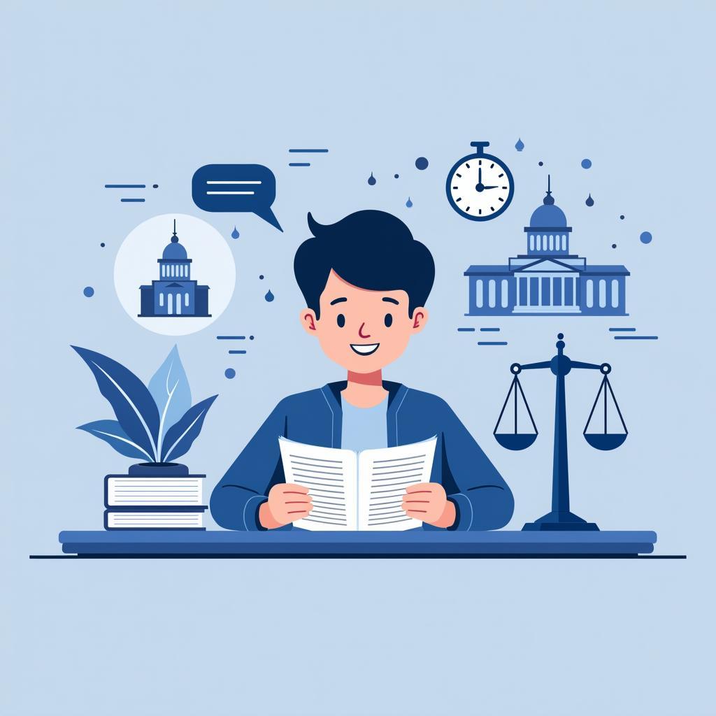 Hình minh họa IELTS Reading chủ đề AI trong quản trị, tips và chiến lược làm bài