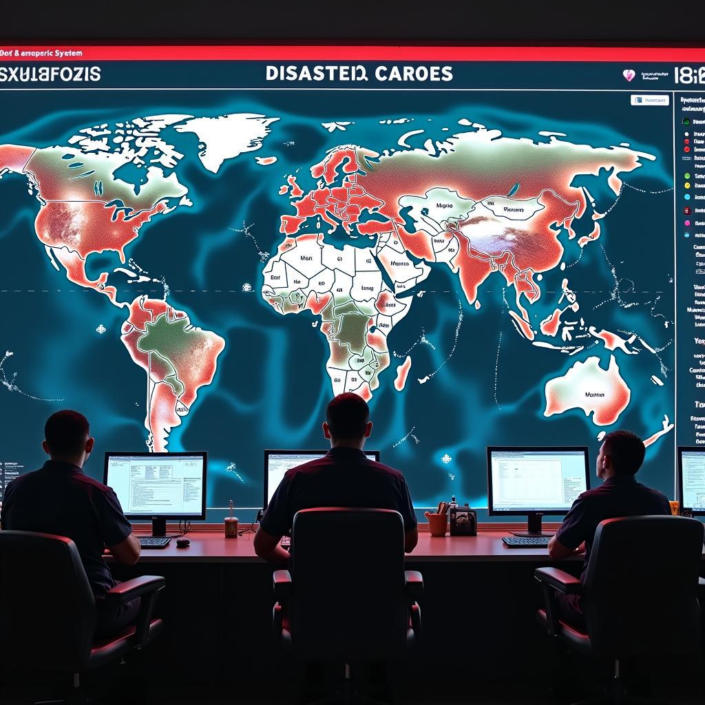 Hệ thống AI phân tích dữ liệu ứng phó thảm họa thời gian thực với bản đồ số và trực quan hóa phân bổ nguồn lực