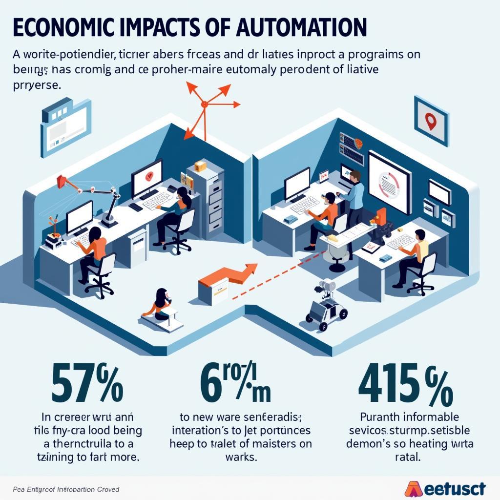 Ảnh hưởng kinh tế của tự động hóa trong ngành dịch vụ đến thị trường lao động