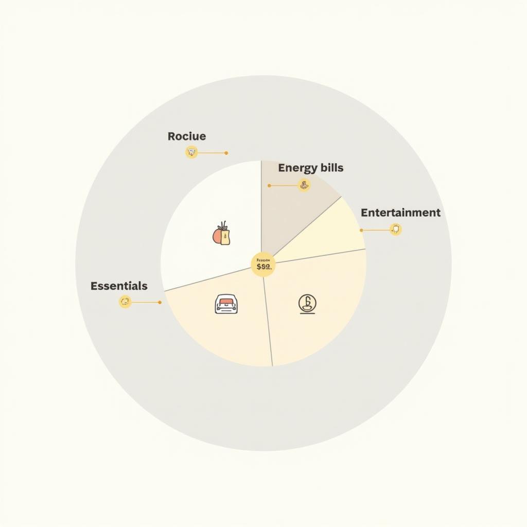 Minh họa the impact of inflation on household spending patterns và mẹo viết IELTS Task 2