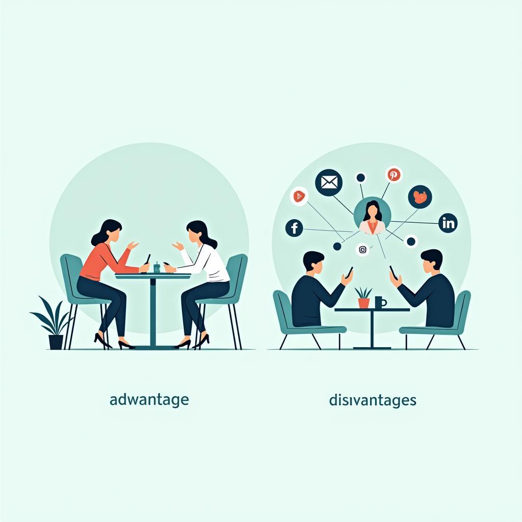 Ảnh minh họa Social media’s impact on individuals and society và mẹo IELTS