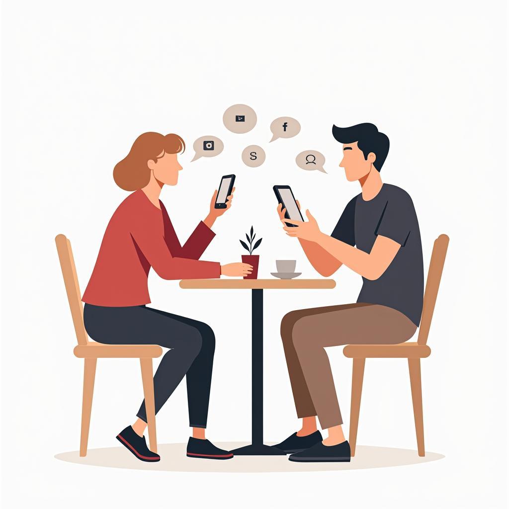 Anh hưởng của mạng xã hội đến quan hệ đời thực trong IELTS Writing Task 2