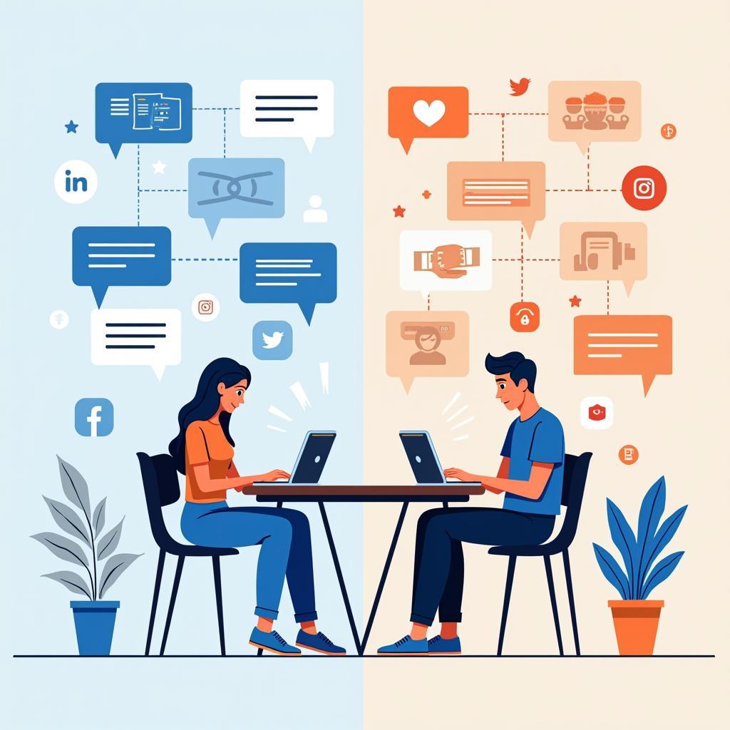 Ảnh minh họa ảnh hưởng của mạng xã hội đến sự tham gia chính trị của giới trẻ trong IELTS Writing Task 2