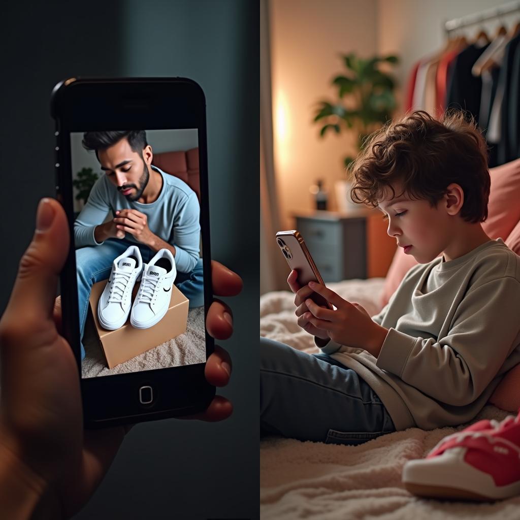 Tác động của toàn cầu hóa văn hóa đến hành vi tiêu dùng và áp lực đồng trang lứa ở thanh niên.