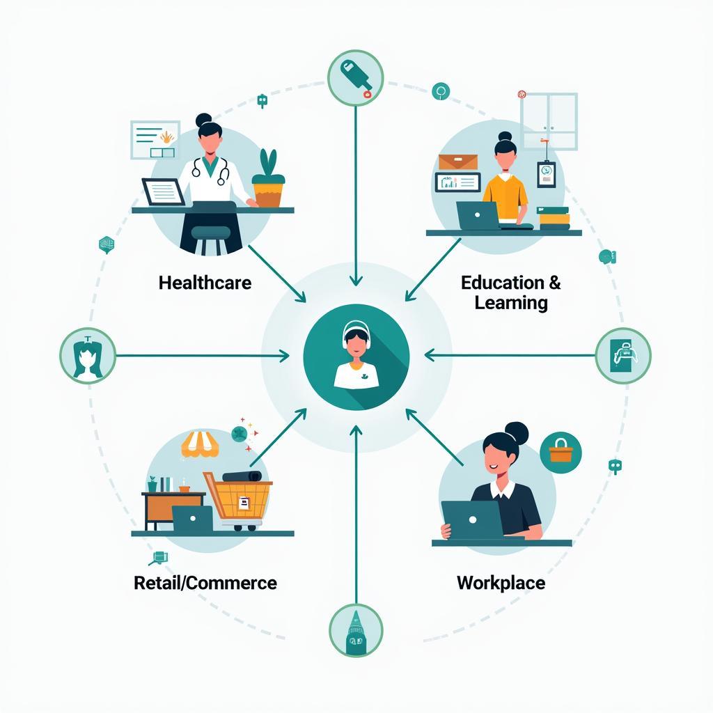 Ảnh hưởng của trợ lý ảo đến các lĩnh vực xã hội hiện đại