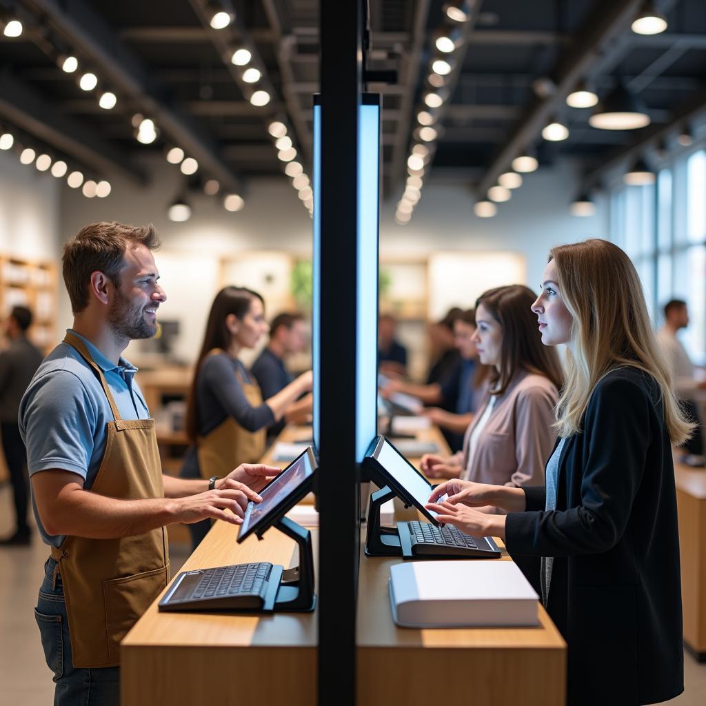 Ảnh hưởng của tự động hóa đến trải nghiệm mua sắm của khách hàng IELTS