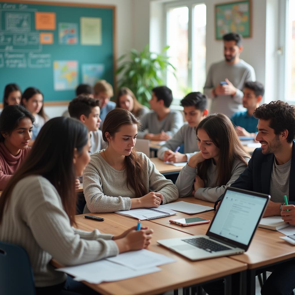 Ảnh hưởng của văn hóa đến động lực học tập của học sinh trong lớp học đa quốc gia