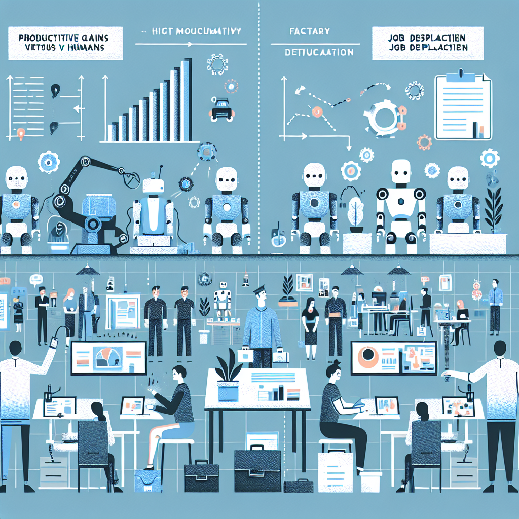 Minh họa how automation will change the future of work và tác động đến IELTS Writing Task 2