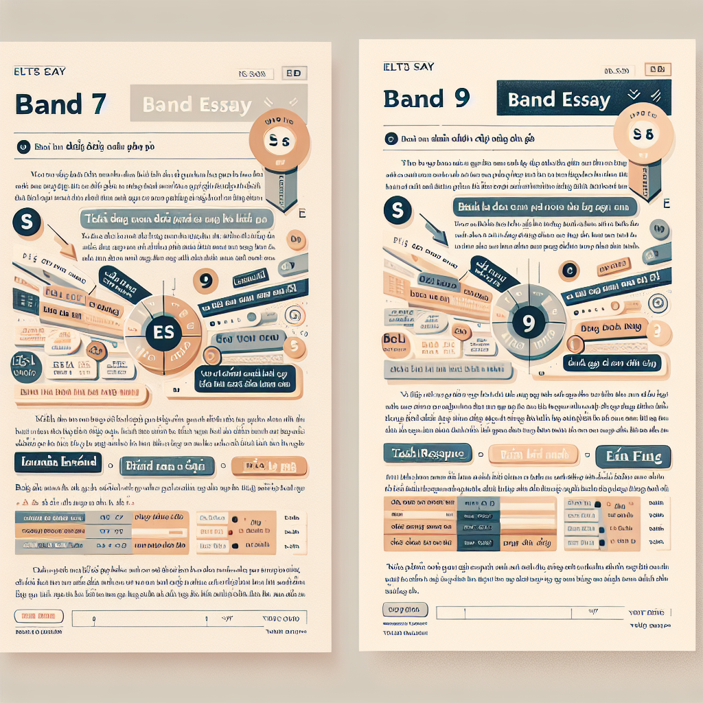 So sánh bài mẫu IELTS Task 2 về giáo dục tài chính các mức band