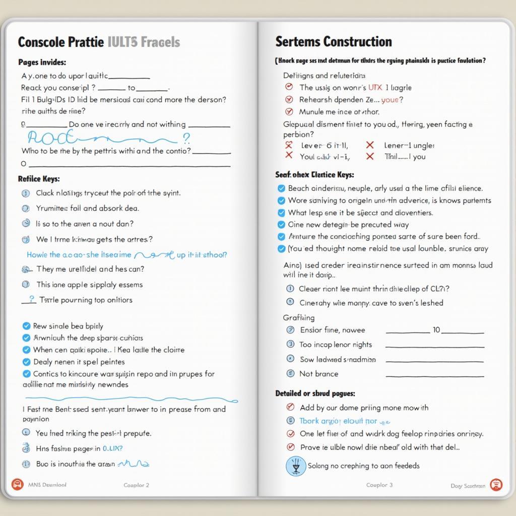 Bài tập thực hành IELTS với cấu trúc The Following kèm đáp án chi tiết