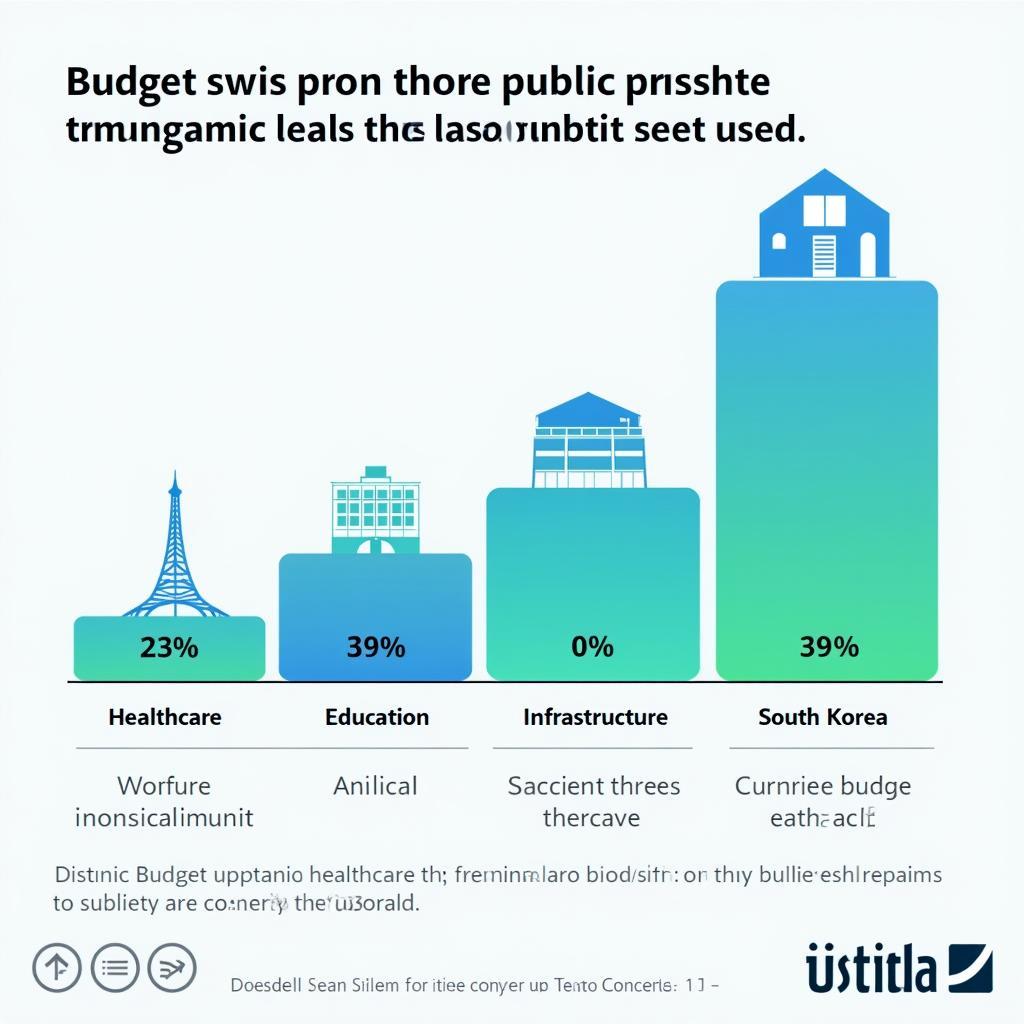 Bản đồ phân bổ ngân sách y tế và dịch vụ công của các quốc gia phát triển