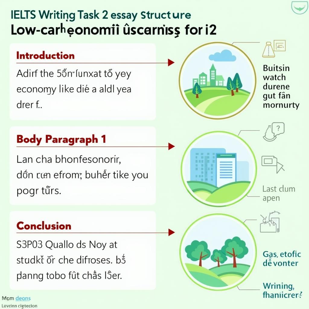 Bài mẫu IELTS Writing Task 2 về chuyển đổi sang nền kinh tế các-bon thấp đạt band 8-9 với phân tích chi tiết