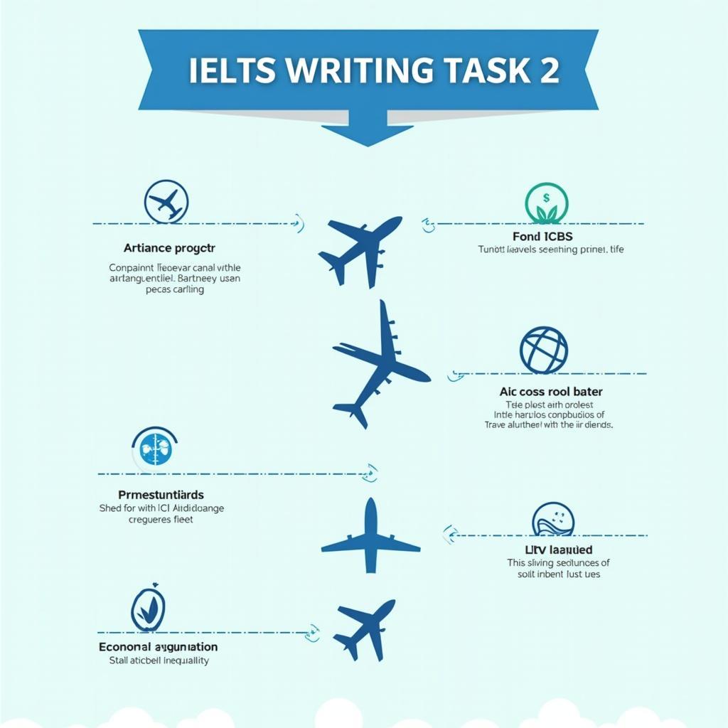 Bài mẫu IELTS Writing Task 2 về quy định hàng không giảm khí thải carbon đạt band 8-9 với phân tích chi tiết