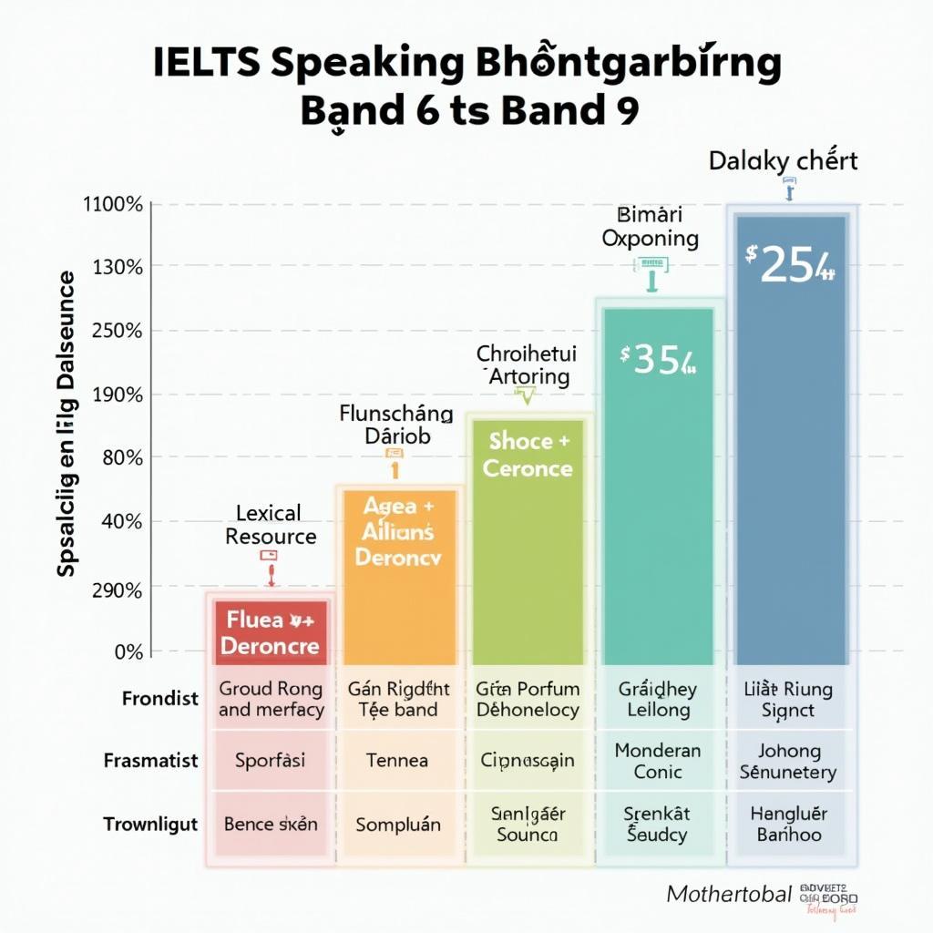 Bảng tiêu chí chấm điểm IELTS Speaking với các band từ 6 đến 9