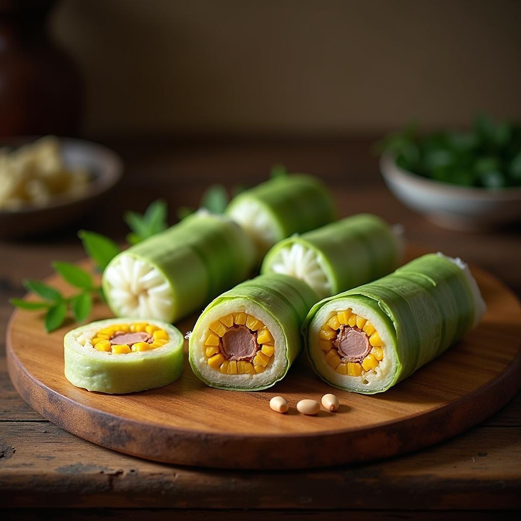 Bánh tét truyền thống Việt Nam - Món ăn mang đậm ký niệm tuổi thơ trong IELTS Speaking