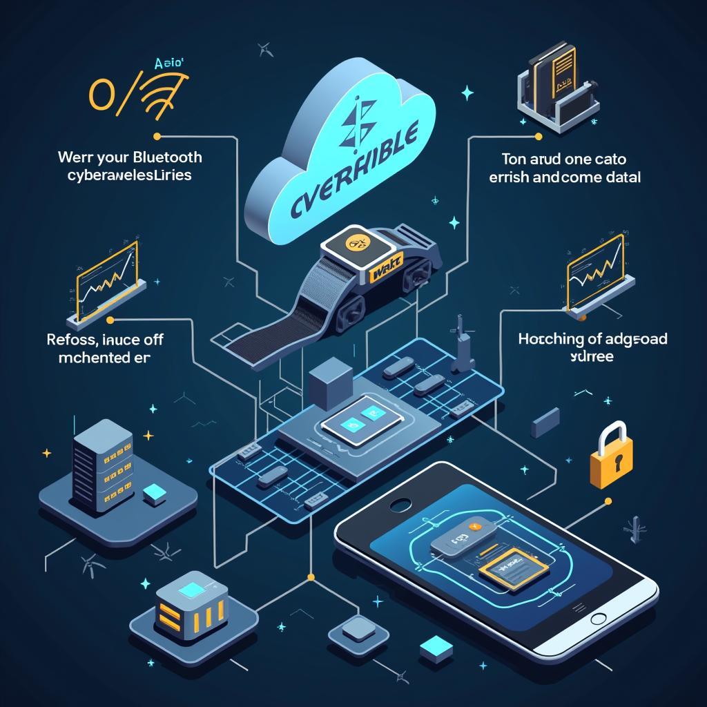 Bảo mật dữ liệu và lỗ hổng an ninh trong hệ thống công nghệ đeo được với mã hóa và xác thực