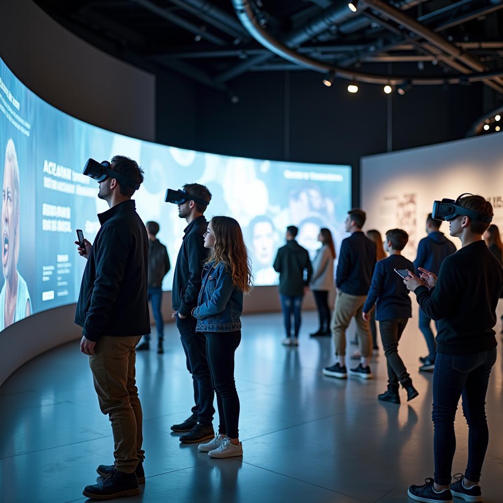 Bảo tàng hiện đại với công nghệ tương tác và trải nghiệm số