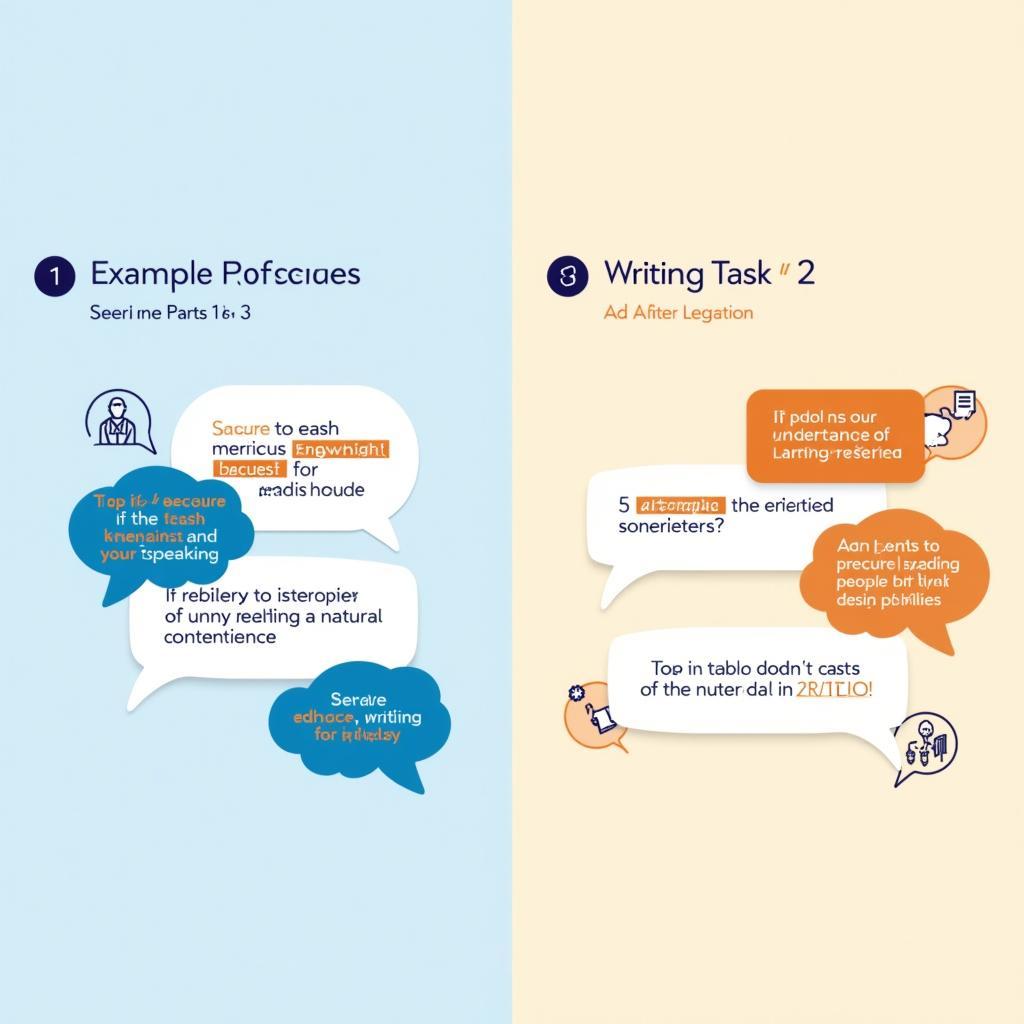 Ví dụ áp dụng Because và Although trong IELTS Speaking và Writing