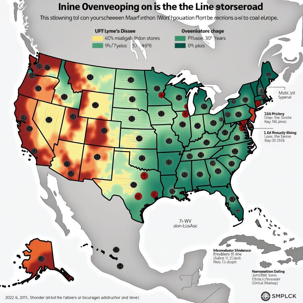 Sự mở rộng vùng dịch bệnh Lyme do biến đổi khí hậu tại Bắc Mỹ và châu Âu