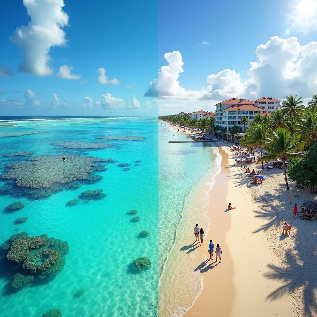 Tác động của biến đổi khí hậu đến các điểm đến du lịch ven biển và san hô