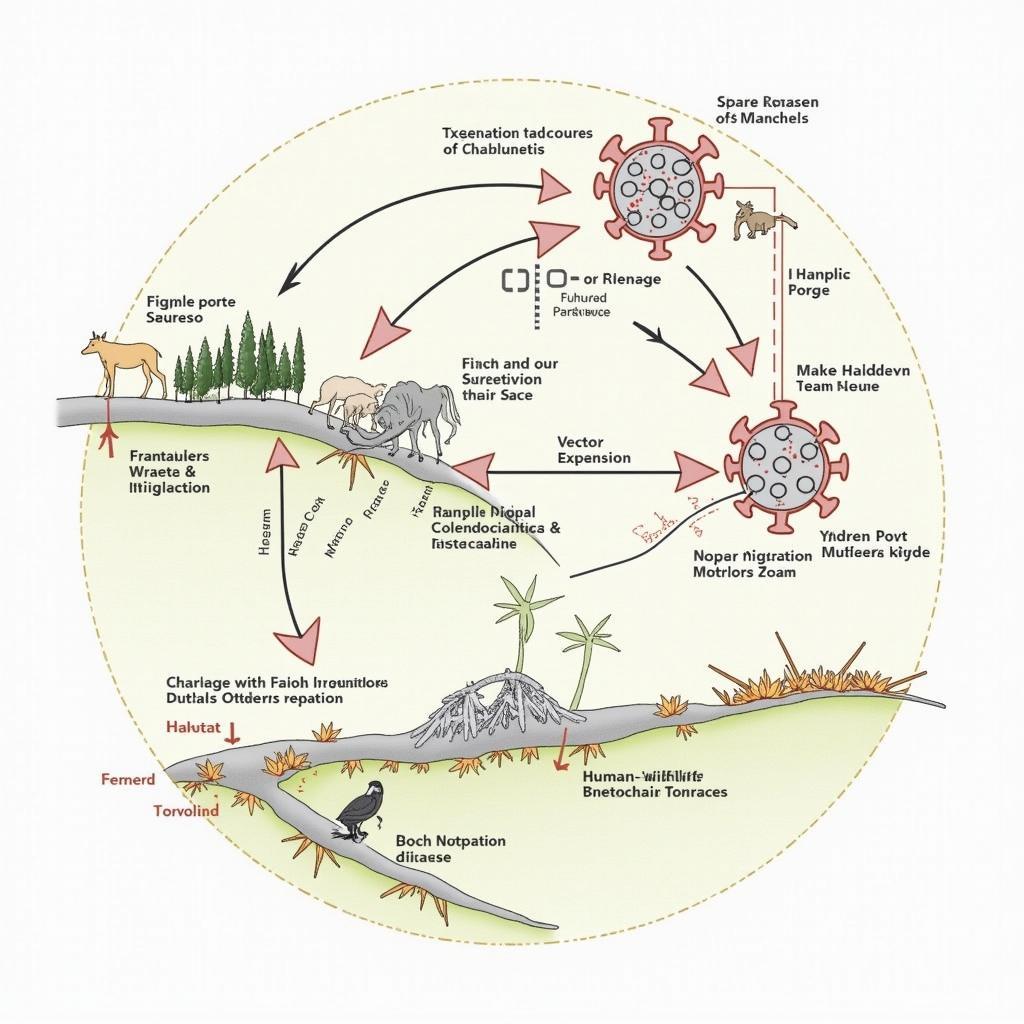 Các con đường lây nhiễm bệnh từ động vật sang người do biến đổi khí hậu