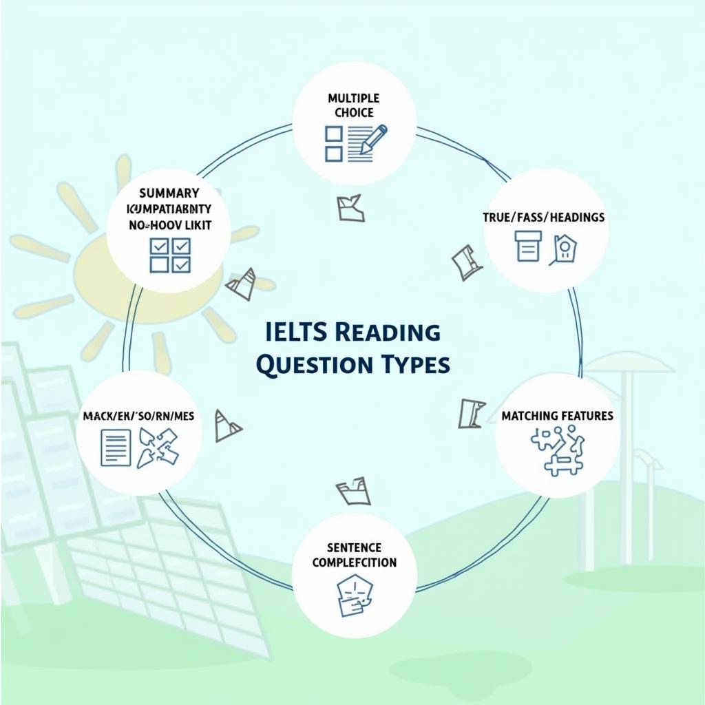 Các dạng câu hỏi phổ biến trong IELTS Reading về năng lượng tái tạo Châu Á