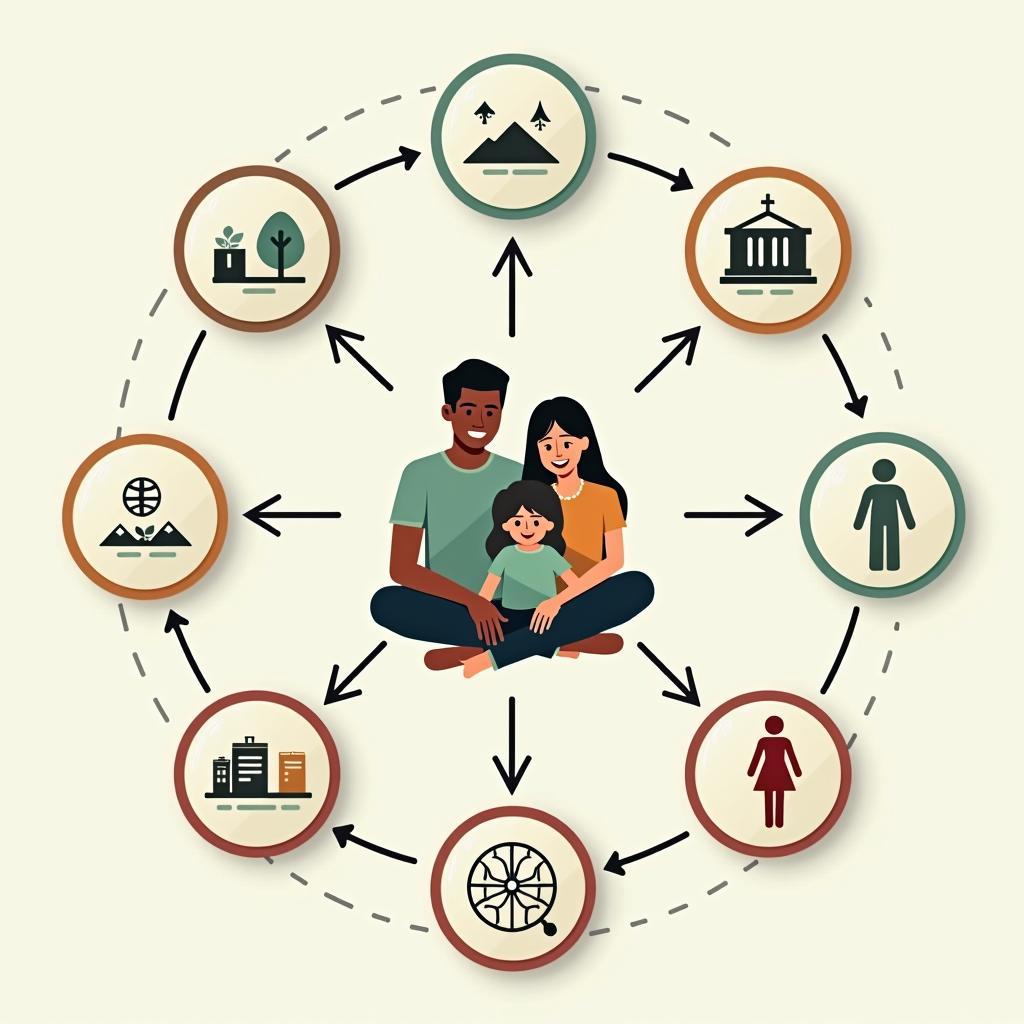 Các yếu tố kinh tế xã hội và chính trị ảnh hưởng đến quyết định di cư của cộng đồng chịu tác động khí hậu