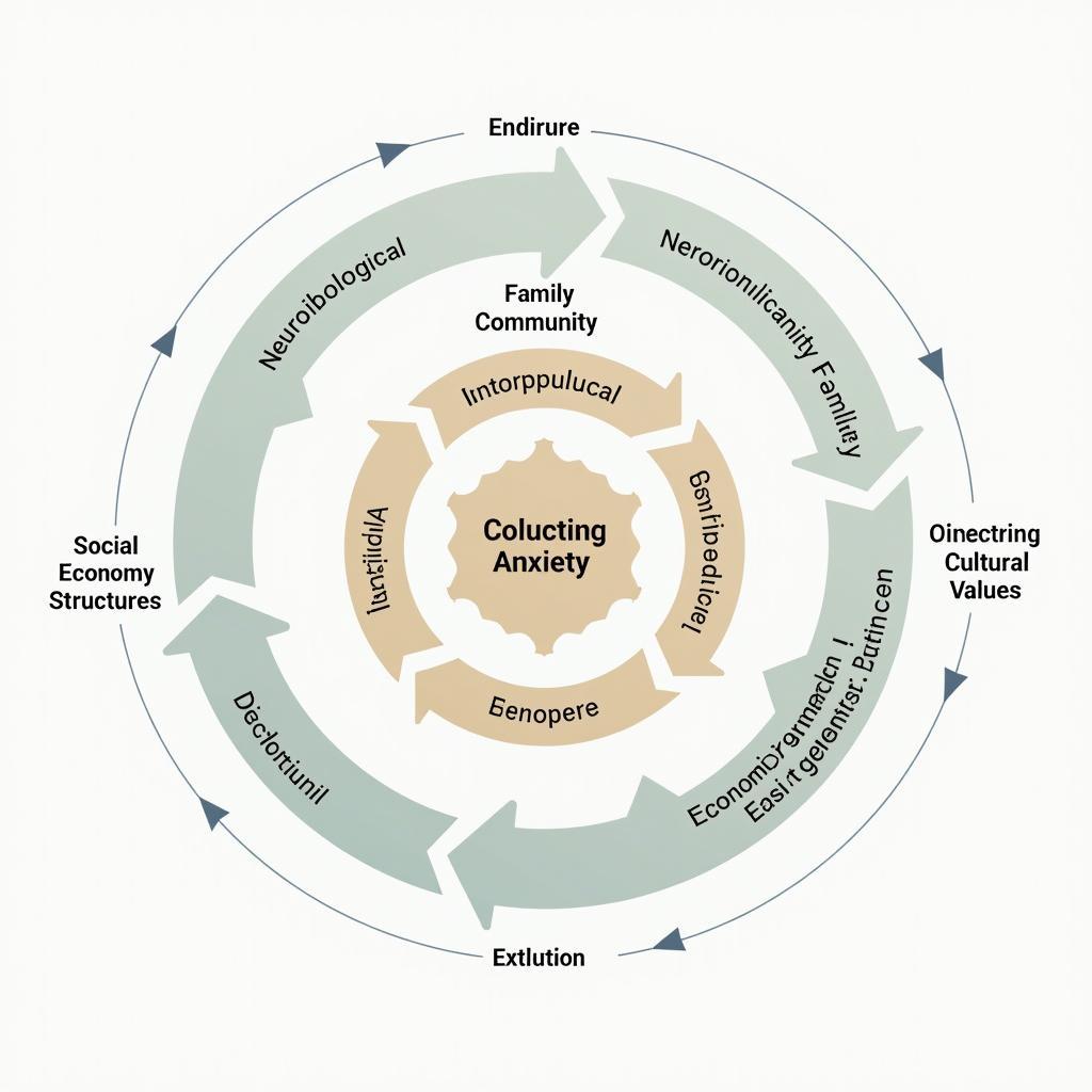 Các yếu tố văn hóa và xã hội ảnh hưởng đến sự phát triển và biểu hiện của rối loạn lo âu