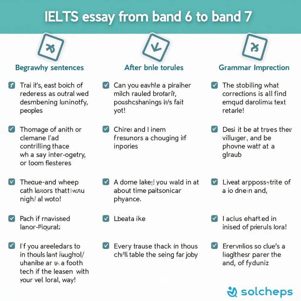 Hướng dẫn chi tiết cách cải thiện bài viết IELTS từ band 6 lên band 7 với các bước cụ thể