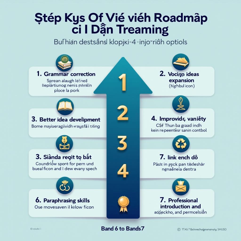 Lộ trình cải thiện bài viết IELTS Writing Task 2 từ band 6 lên band 7