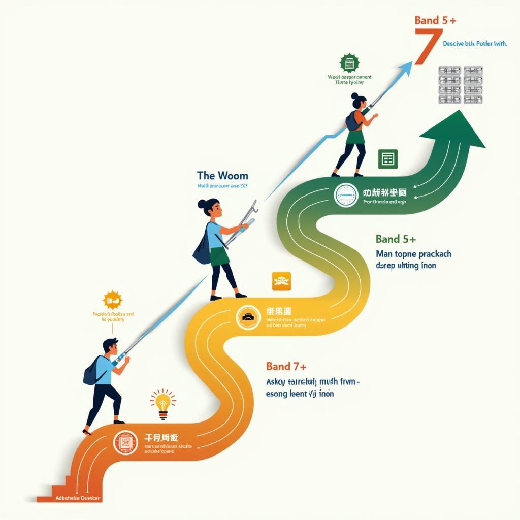 Lộ trình cải thiện band điểm IELTS Writing từ Band 5-6 lên Band 7+