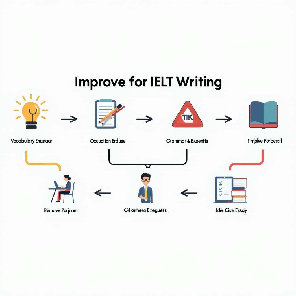 Các bước cải thiện điểm số IELTS Writing từ Band 6 lên Band 7