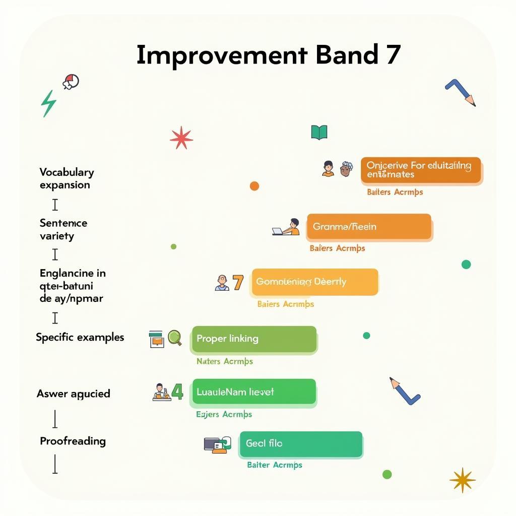 Các bước cải thiện điểm số IELTS Writing từ band 6 lên band 7 với ví dụ cụ thể