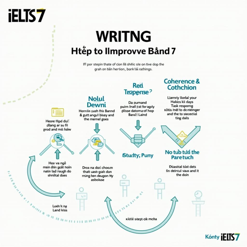 Các bước cải thiện điểm số IELTS Writing Task 2 từ Band 5 lên Band 7