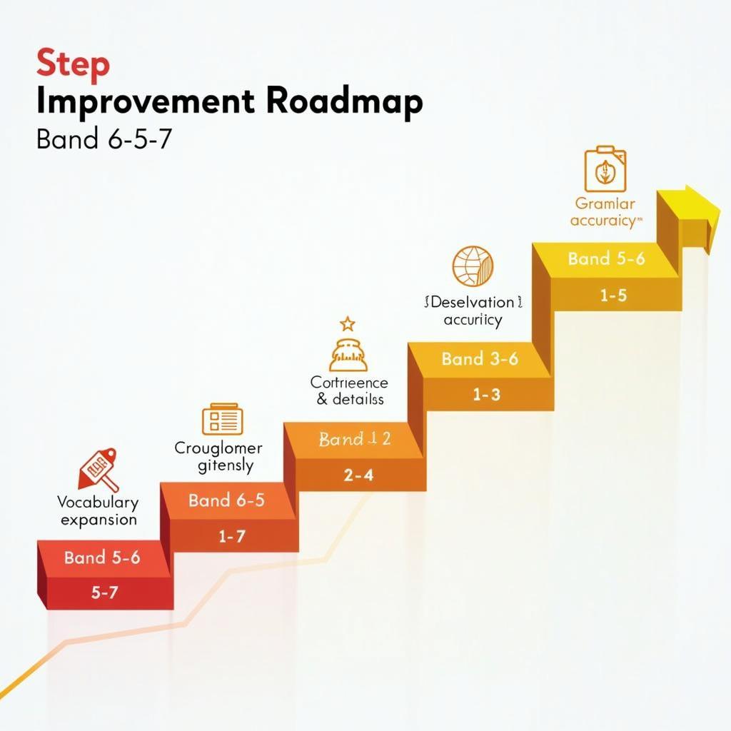 Lộ trình cải thiện điểm số từ Band 5-6 lên Band 6.5-7 trong IELTS Writing Task 2