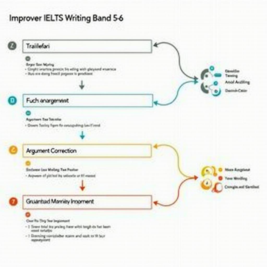 Sơ đồ lộ trình cải thiện điểm IELTS Writing Task 2 từ band 5-6 lên band 7 chủ đề y tế