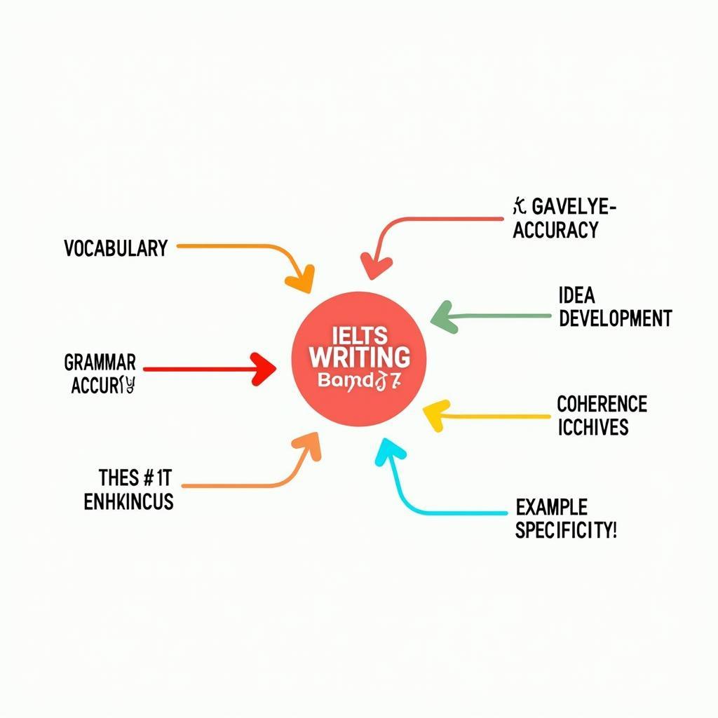 Sơ đồ tư duy các bước cải thiện band điểm IELTS Writing từ 6 lên 7
