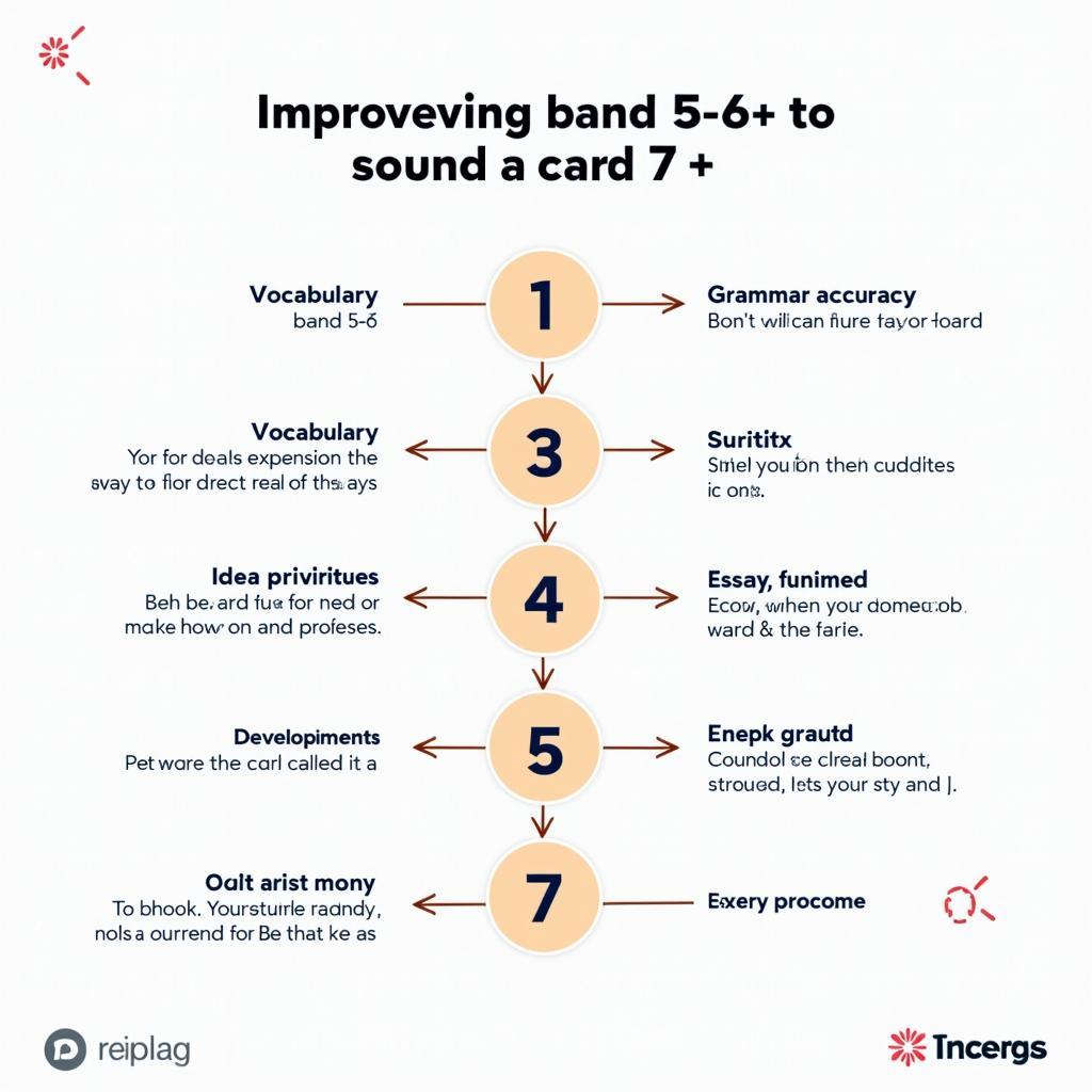 Các bước cụ thể để cải thiện bài viết IELTS từ band 5-6 lên band 7 trở lên
