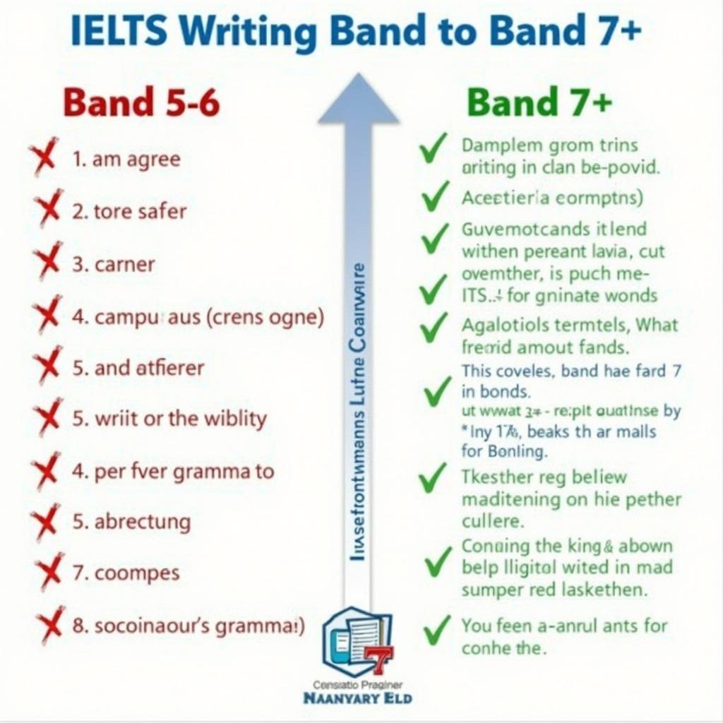 Cách cải thiện điểm IELTS Writing Task 2 từ Band 5-6 lên Band 7 với các lỗi sai thường gặp