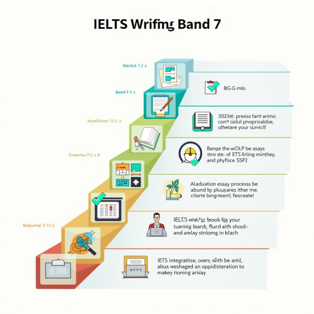 Lộ trình cải thiện điểm số IELTS Writing từ band 5 lên band 7 với các bước cụ thể
