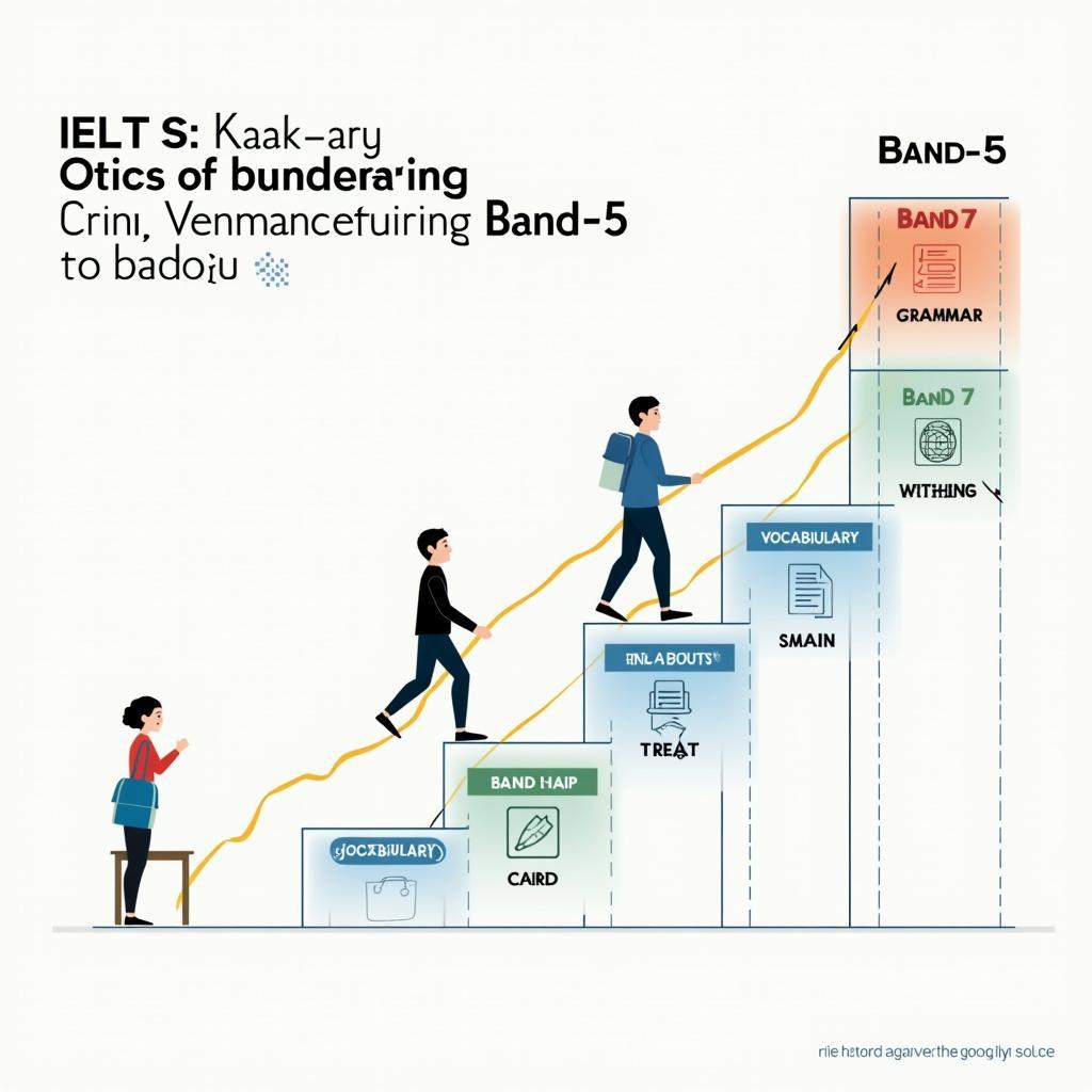 Cách cải thiện điểm số IELTS Writing Task 2 từ band 5 lên band 7