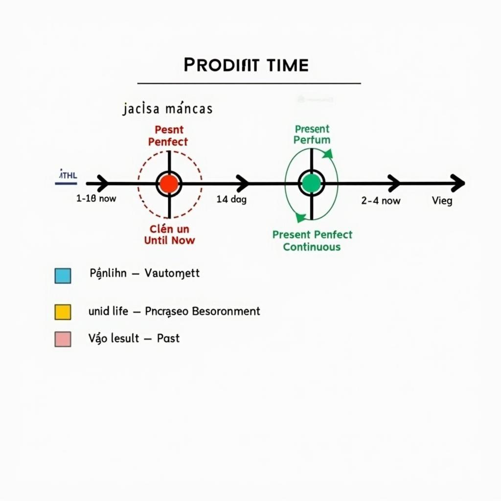 Sơ đồ minh họa cách sử dụng Until Now Present Time trong các thì hoàn thành tiếng Anh cho IELTS