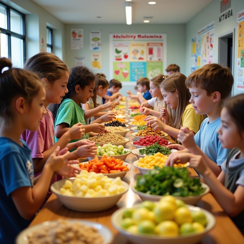 Cách mạng bữa trưa học đường với chương trình dinh dưỡng lành mạnh từ nông trại đến trường học