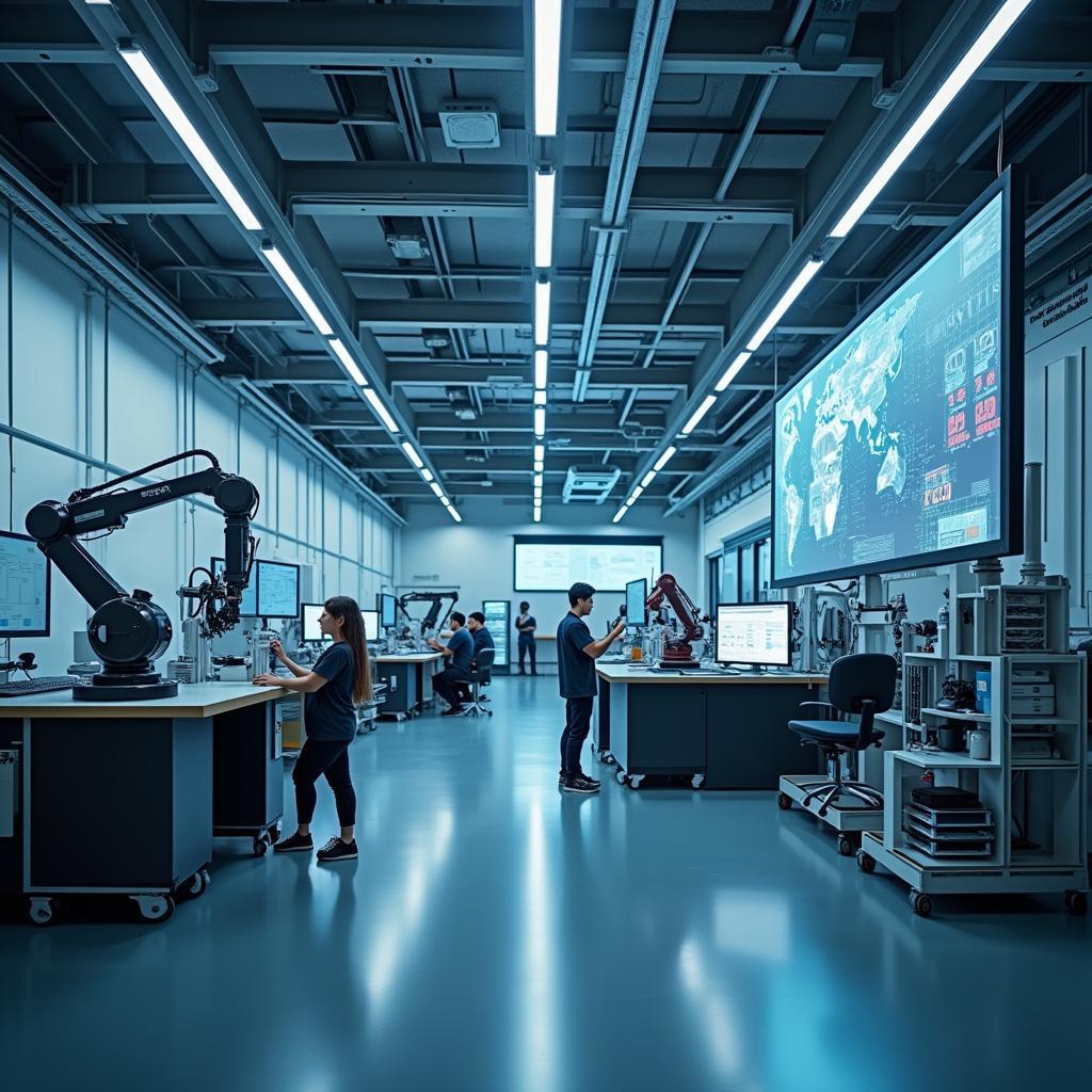 Cách mạng công nghiệp 4.0 và tương lai đào tạo nghề nghiệp với công nghệ tiên tiến