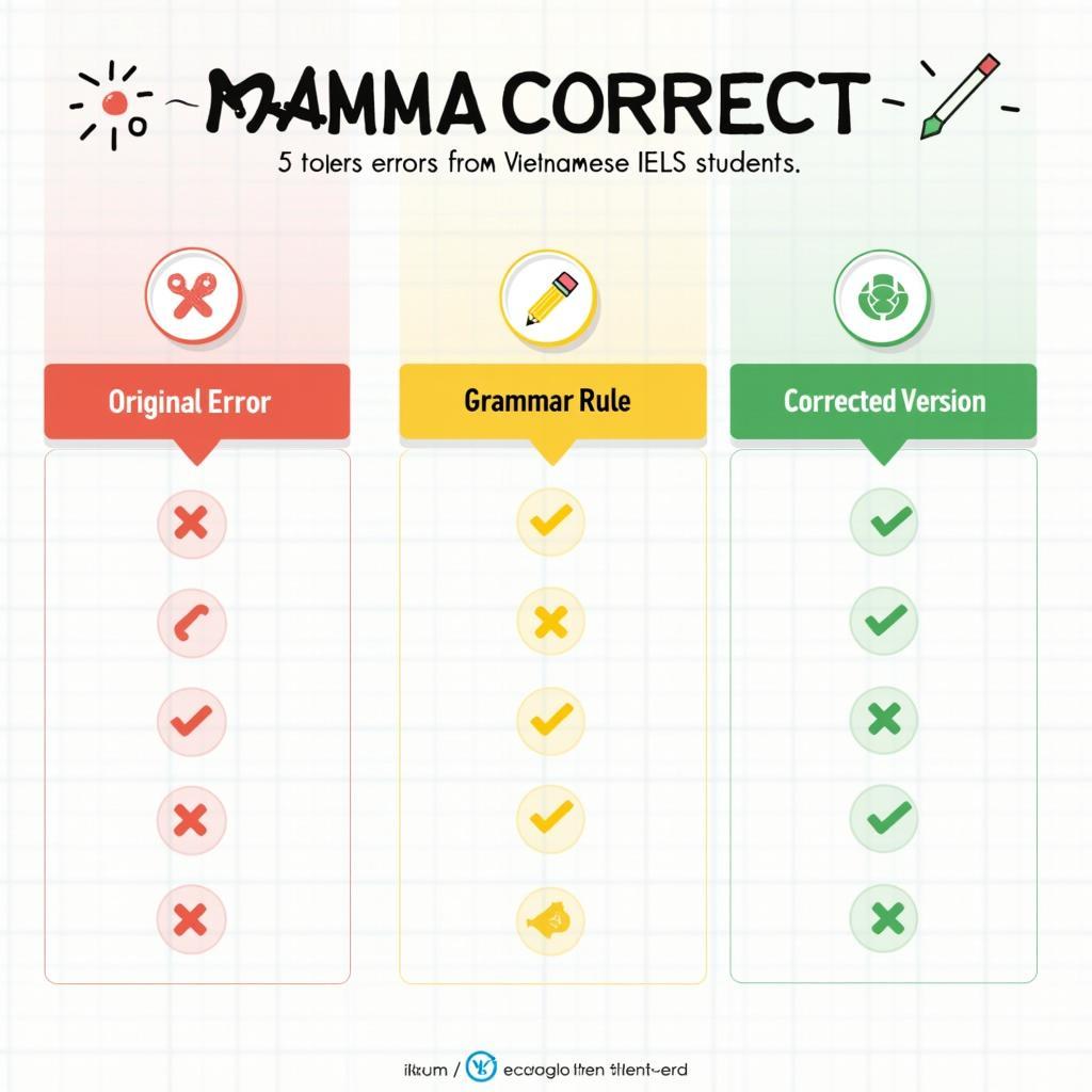 Hướng dẫn từng bước sửa lỗi ngữ pháp phổ biến trong IELTS Writing về giải quyết xung đột cho trẻ em