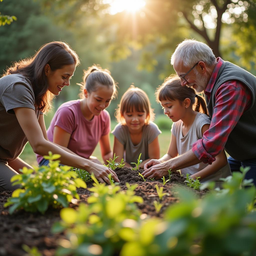 Chương trình can thiệp cộng đồng chống cô lập xã hội với nhiều thế hệ tham gia
