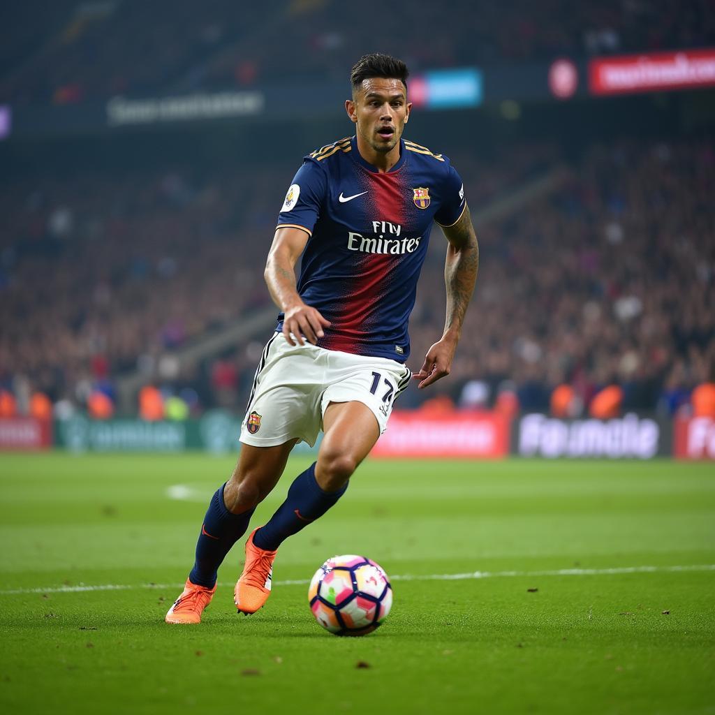 Cầu thủ bóng đá chuyên nghiệp với mức lương cao và các hợp đồng thương mại