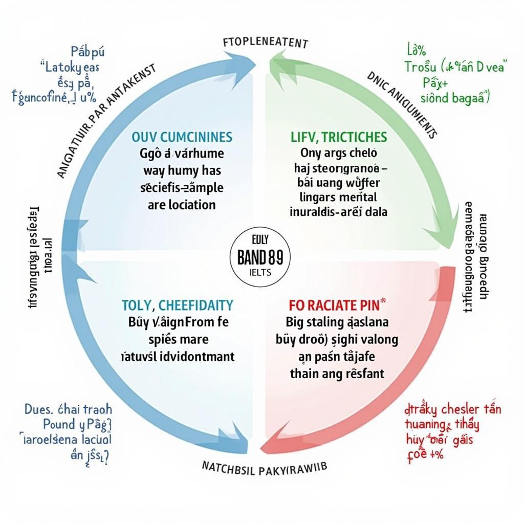 Cấu trúc bài luận band 8-9 IELTS Writing Task 2 về tài trợ nghệ sĩ với các yếu tố ghi điểm cao