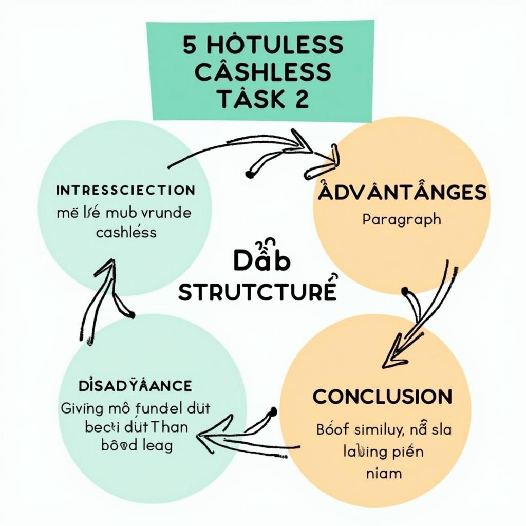 Cấu trúc chi tiết bài luận IELTS Writing Task 2 về ưu nhược điểm thanh toán không dùng tiền mặt